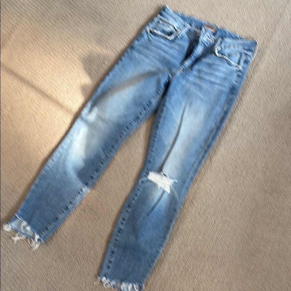 MOTHER the looker ankle step fray